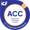 ICF Associate Certified Coach (ACC) badge